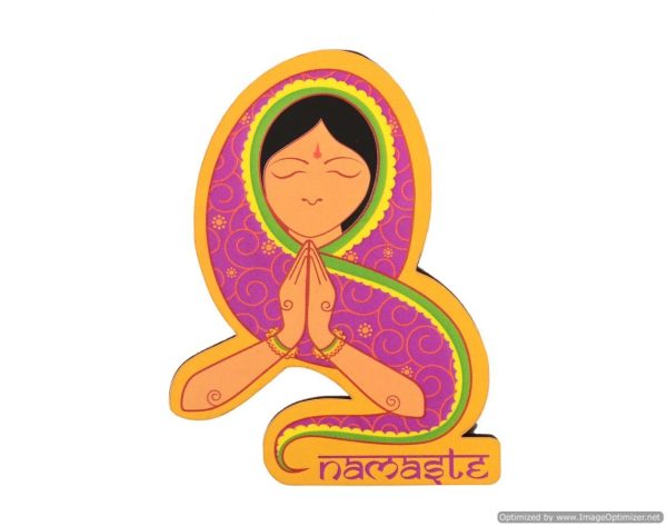 Fridge Magnet Namaste