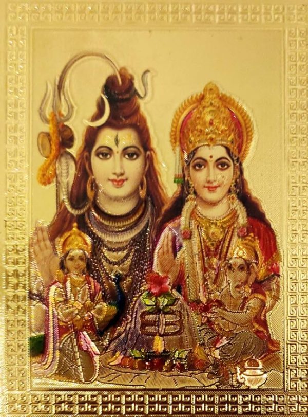 Fridge Magnet Shiva Family, Radha Krishna & Ram Darbaar - Image 4