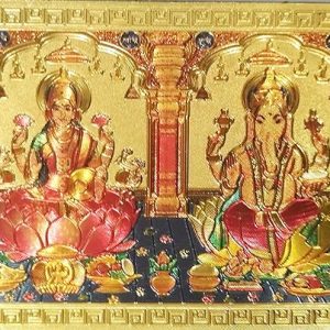 Fridge Magnet Ganesha-Lakshmi & Om