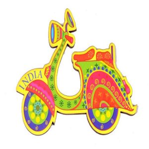 Fridge Magnet Scooter