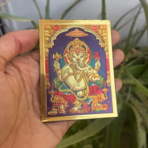 Fridge Magnet Ganesha with Blue Background